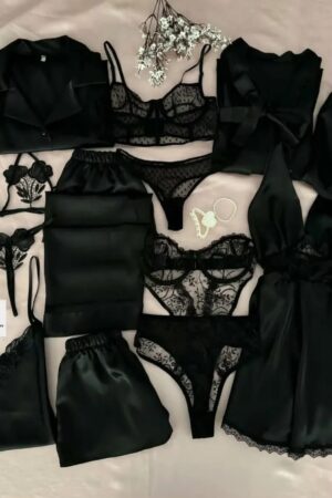 Midnight Mystery" Ultimate Black Mega Set